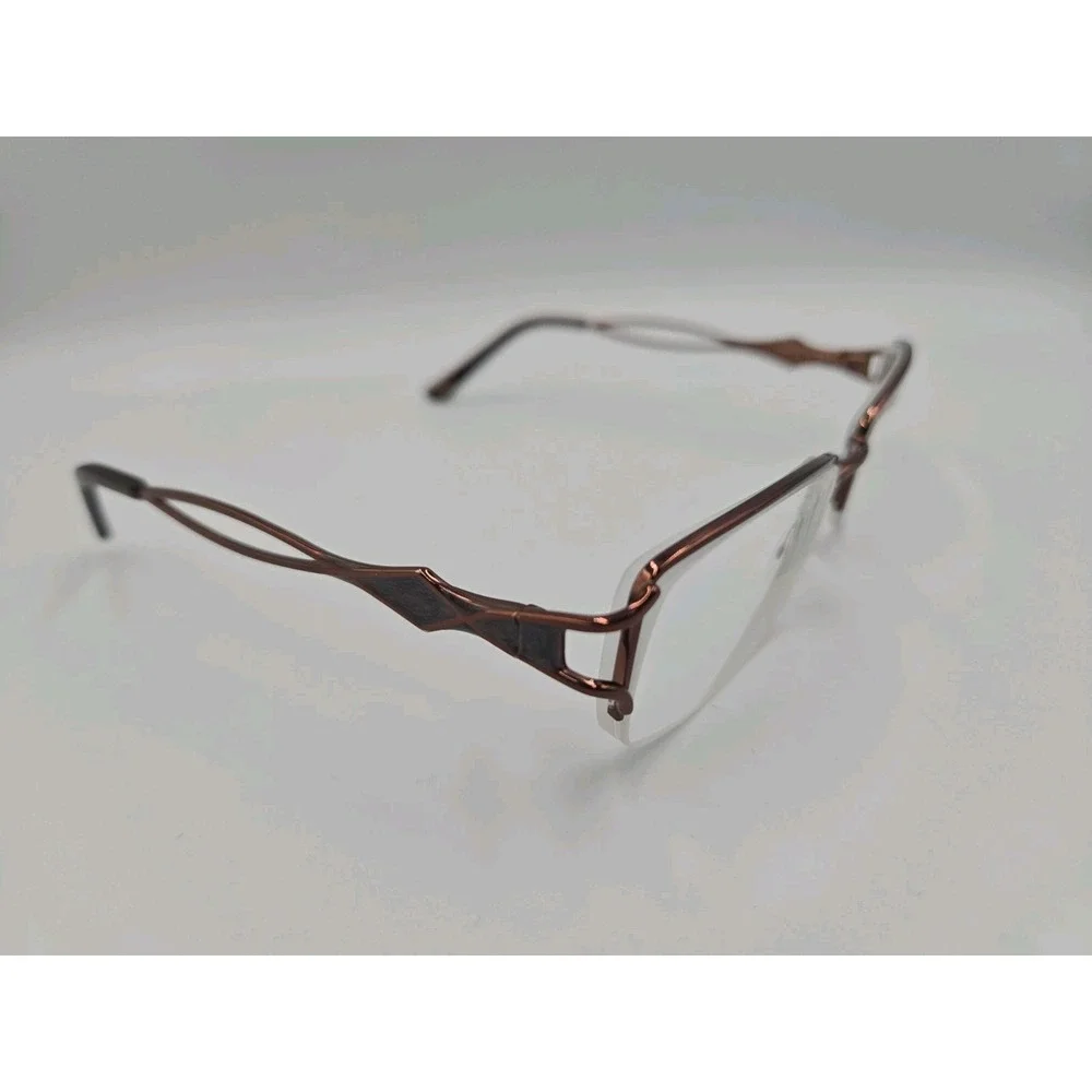 Emozioni by Safilo Eyeglasses Frames Only EM4363 FV8 Rectangle 53-18 130 Italy